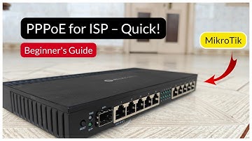 PPPoE-gebaseerde ISP-installatie op MikroTik-router | Handleiding voor beginners!