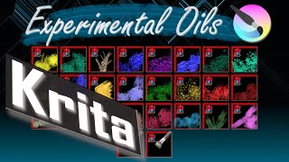 Experimental Oils for Krita 4.4.1 | Free Brushes