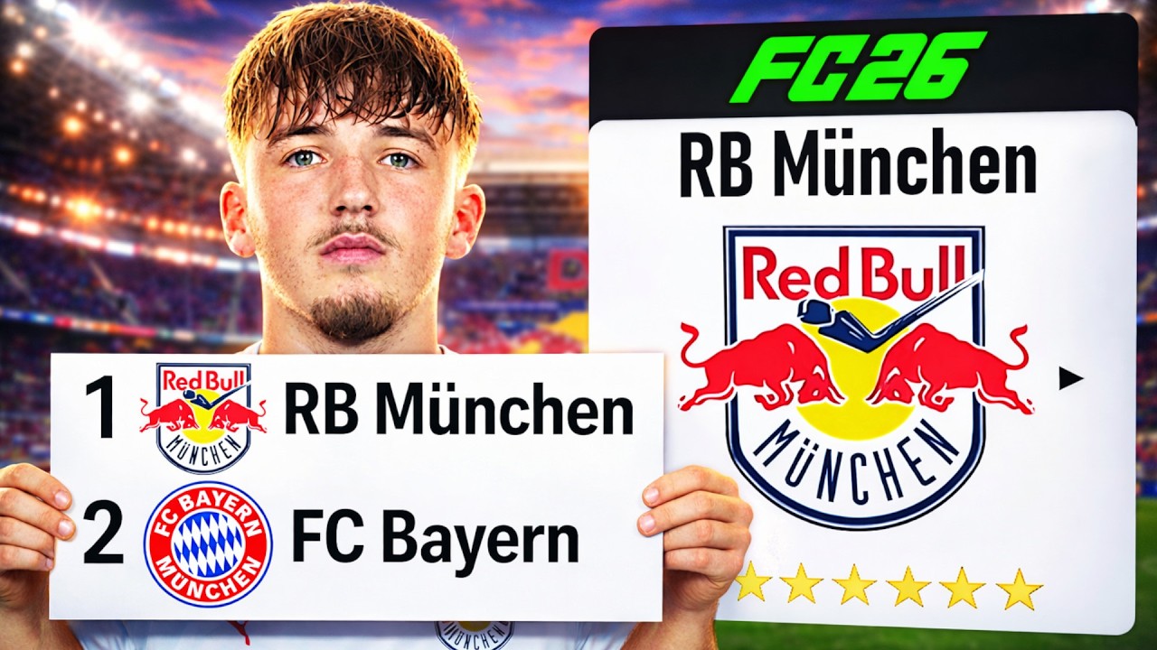 Ich gründe RB MÜNCHEN um Bayern zu STÜRZEN!! 😈🔥