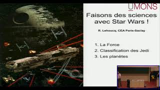 La physique de Star Wars par Roland Lehoucq