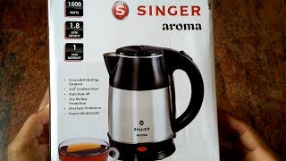 aroma electric kettle review