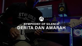 DERITA DAN AMARAH - SYMPHONY OF SILENCE GUITAR COVER PLAYTHROUGH