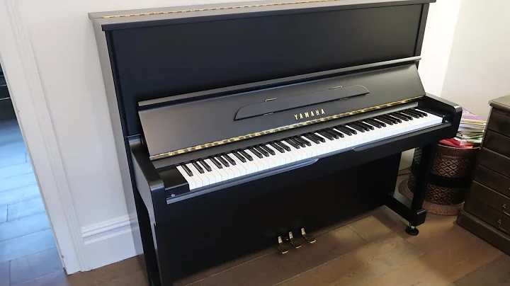 1987 Yamaha U1 Upright Piano - Painted in Black Satin @ The Piano Shop, Bath