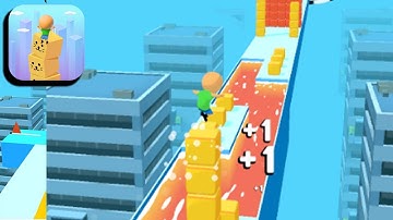 Cube Surfer All Levels 14-18 Gameplay Walkthrough Android, IOS Voodoo Game