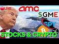 🔴LIVE Stocks &amp; Crypto: Will This BAD PPI Data Stop The Mega PUMP? + Small  Account Trading "5/13"