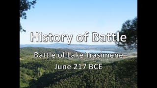History of Battle - The Battle of Lake Trasimene (June 217 BCE) by HISTORY_DUDE 3,250 views 7 years ago 3 minutes, 32 seconds