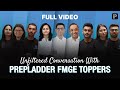 Unfiltered conversation with prepladder fmge toppers  full outdrmarwahlive drnikitananwani