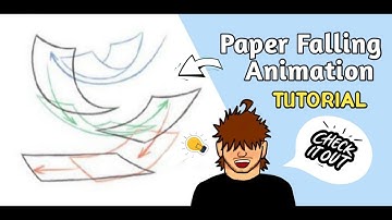 Paper Falling 2D Animation Tutorial