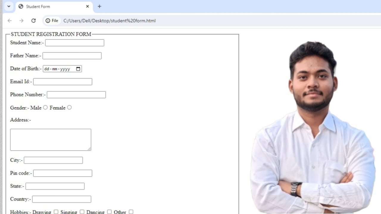 Html Me Form Kaise Banaye In Hindi How To Make Form In Html In Hindi html-me-form-kaise-banaye-in-hindi-how-to-make-form-in-html-in-hindi