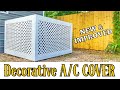 How to Make An Outdoor Air Conditioner Cover | The “Right Way” This Time