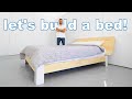 DIY MID CENTURY MODERN PLATFORM BED | Modern Builds