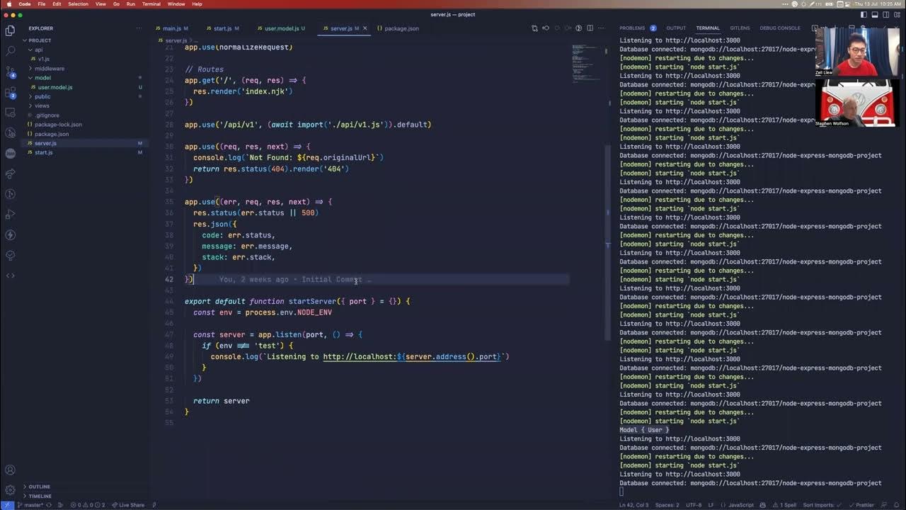 Node, Express, MongoDB Workshop Session 4 — Using Mongoose in an expert ...