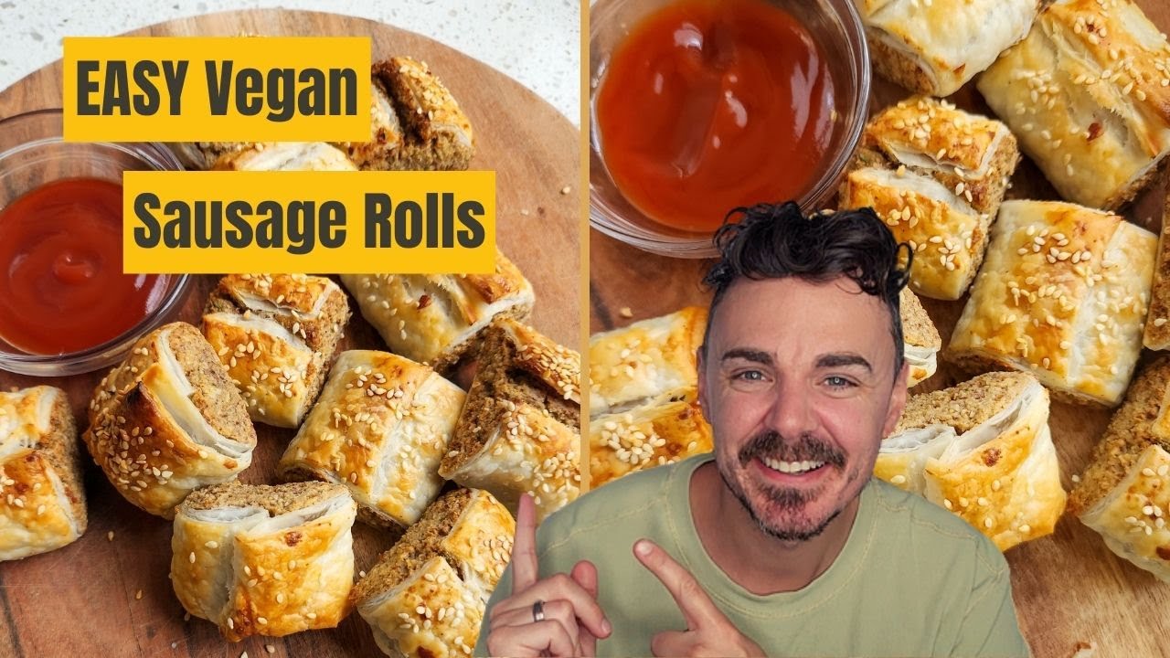 The EASIEST Vegan Sausage Rolls Youll EVER make!