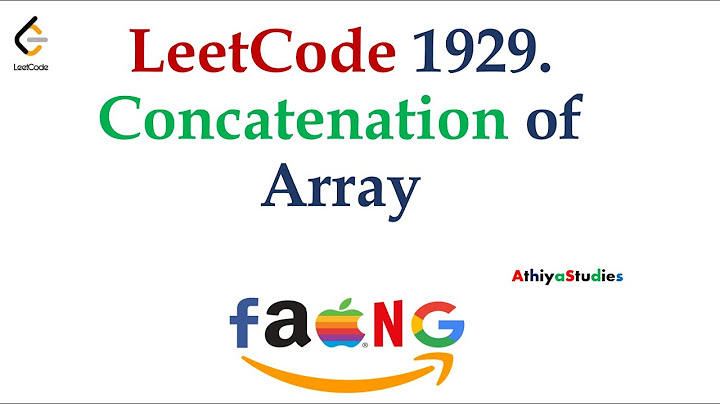 1929. Concatenation of Array | LeetCode | Java
