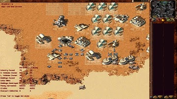 Dune 2000 1v1 - Unitlost (H) vs Perennie (A) 2016-05-29 Habbanya Erg