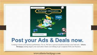 Atlanta Backpage | Alternative to Backpage | Site like Backpage | Site Similar to Backpage 21
