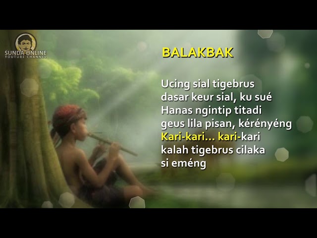 Pupuh - Balakbak class=