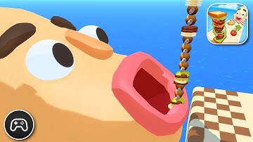 Sandwich Runner - Gameplay Walkthrough Part 56 - Basic Game To Play (iOS, Android)