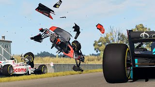 F2 Racing Crashes #5 | BeamNG Drive