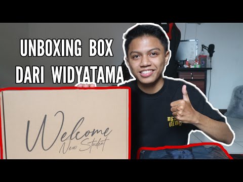 UNBOXING BOX KOTAK DARI UNIVERSITAS WIDYATAMA BANDUNG 