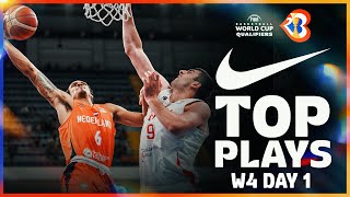 Nike Top 10 Plays - W4 Day 1 - FIBA Basketball World Cup 2023 Qualifiers