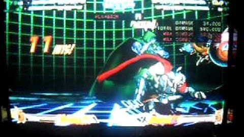 MvC3 Thor combo using 1 Hyper Meter and 1 assist v4 (843,700 damage)