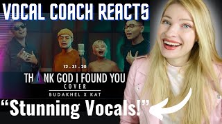 Vocal Coach Reacts: Thank God I Found You - Cover by BuDaKhelxKat (Mariah Carey, Joe, 98 Degrees)
