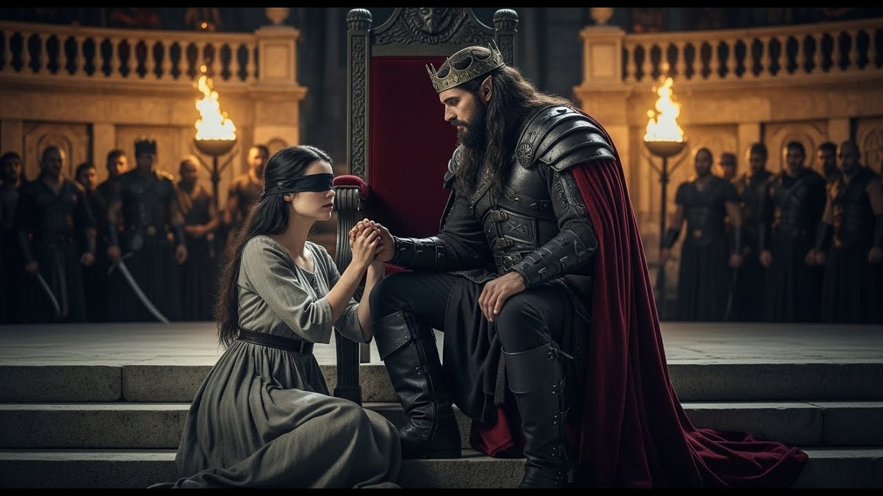 À la cérémonie d’accouplement, l’Omega aveugle s’assit près du Roi Alpha — La meute se tut