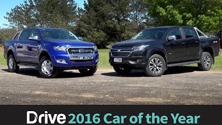 Ford Ranger v Holden Colorado | 2016 Best Ute
