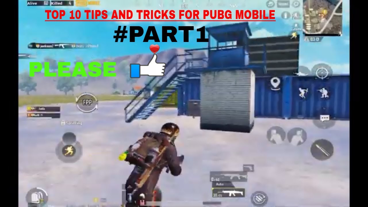 TOP 10 TRICKS AND FOR PUBG MOBILE {PUBG MOBILE TIPS AND TRICKS} #PART1 ...