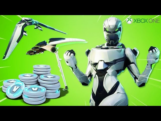 Xbox One FORTNITE Console Unboxing (Eon Skin Bundle) Battle Royale Solo  Victory Gameplay 