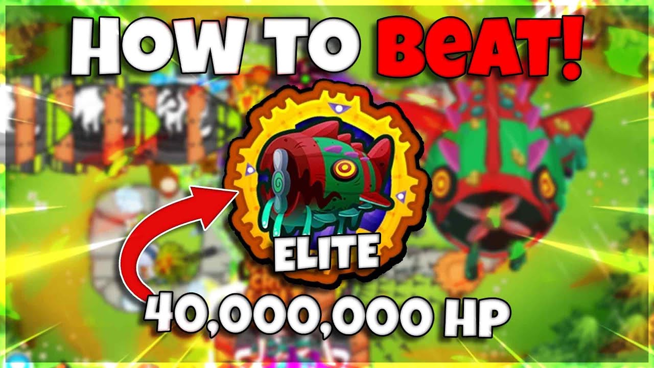 How to beat ELITE BLOONARIUS in BTD6!