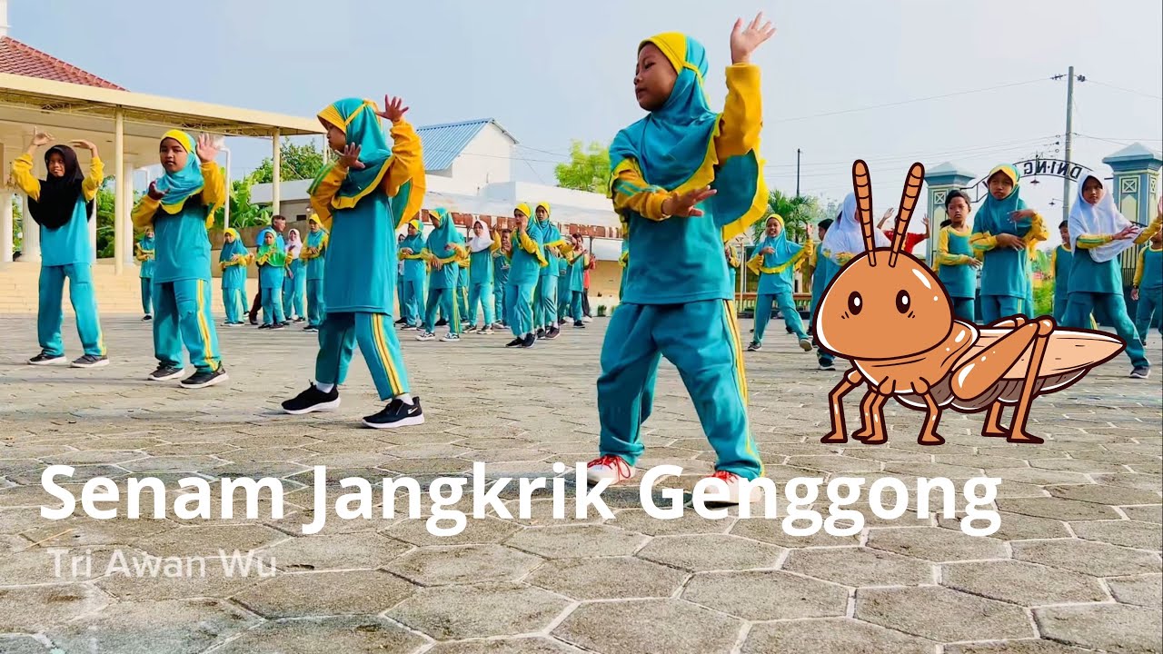 Senam Jangkrik Genggong SDN Nganti Gemolong Sragen 