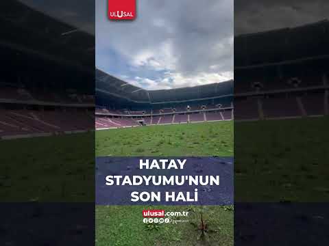 Hatay Stadyumu'nun son hali #hatay #deprem #shortsfeed #keşfet #shortsfeed #haber #shorts #short