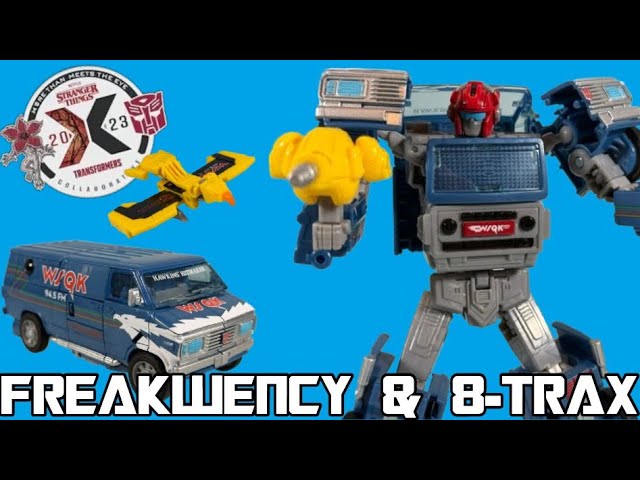 Freakwency & 8-Trax Review - Stranger Things X Transformers