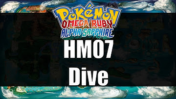Pokemon Omega Ruby & Alpha Sapphire - Where to get HM07 Dive