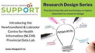 Introducing the Newfoundland and Labrador Centre for Health Information (NLCHI) Provincial Data Lab