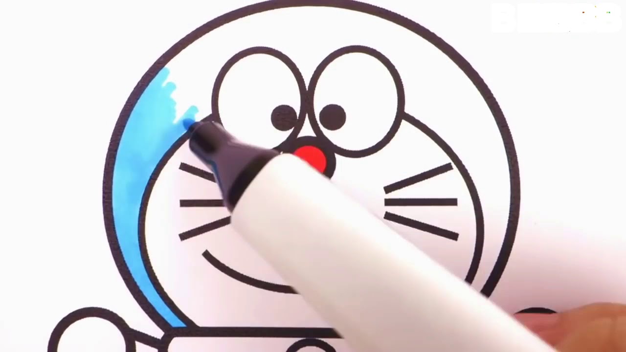 Cara Gambar Doraemon Step By Step YouTube