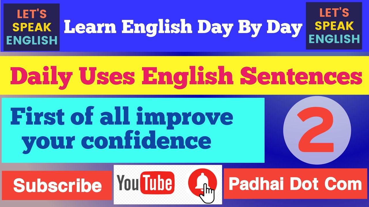 50+ Daily Use English Sentence Practice Daily Use English Sentence