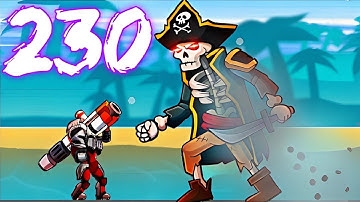 Boomstick: Bazooka Puzzel | Level 230 | Boss Gameplay |