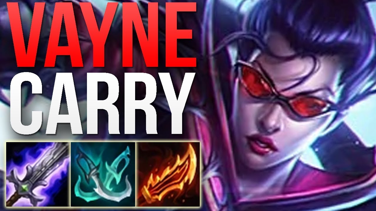 CHALLENGER VAYNE 1V9 CARRY + PENTAKILL | VAYNE ADC GAMEPLAY | Patch 8.24 S8