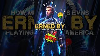 How Much Chriss Evans Erned💲 By Playing Captain America💸🚀. #shorts @TheAbhayDynasty