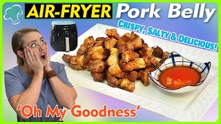 Amazing Air-fryer pork-belly bites in 16 minutes You want to serve these airfryer