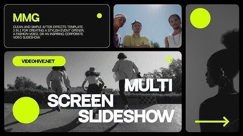Multi Frame Opener | After Effects Template