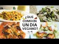 ¡¿QUE COMO EN TODO UN DIA VEGANO?!  -Transición Vegana