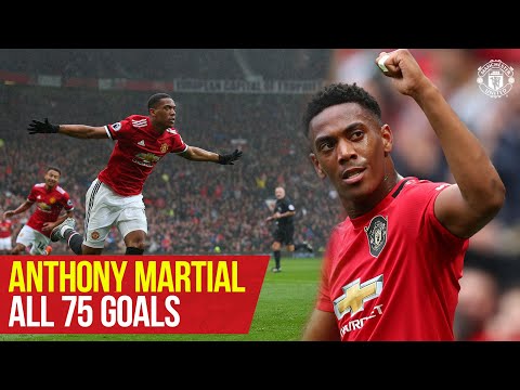 Anthony Martial reaches 75 goals for Manchester United | Every Goal