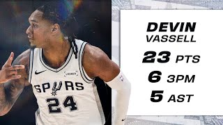 Devin Vell Records 23 Points In Spurs Overtime Win