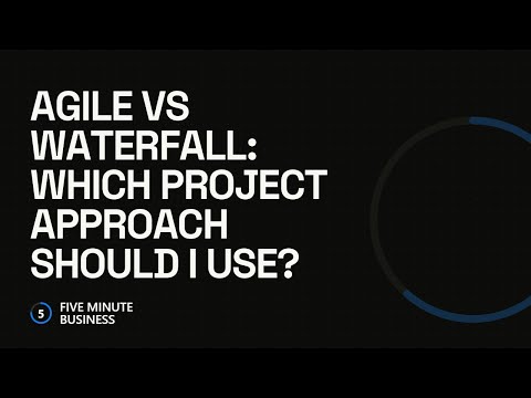 YouTube video thumbnail for: Agile vs Waterfall: Which Project Approach Should I Use?