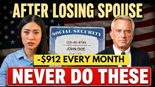 10 SOCIAL SECURITY MISTAKES That Have Widows and Widowers LOSING $912 Every Single Month for Life