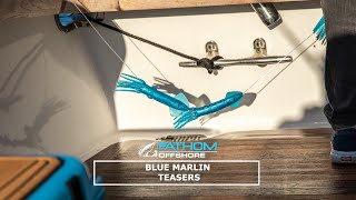 BEST Blue Marlin Teasers - Squid Chains, Flaps from FATHOM OFFSHORE